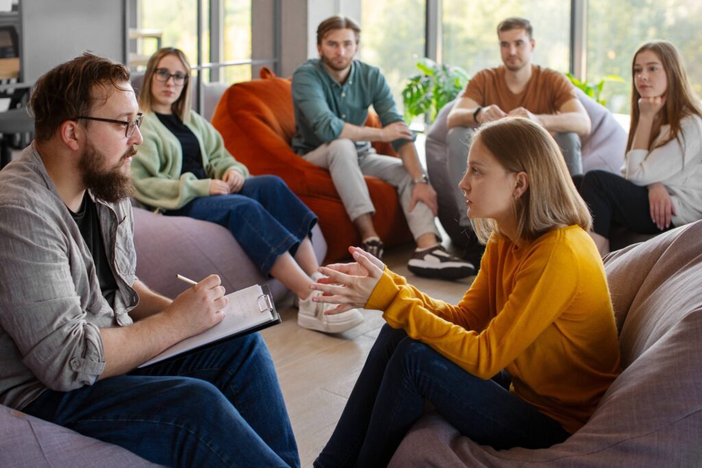 Group therapy for substance abuse in Delray Beach, supporting recovery and healing